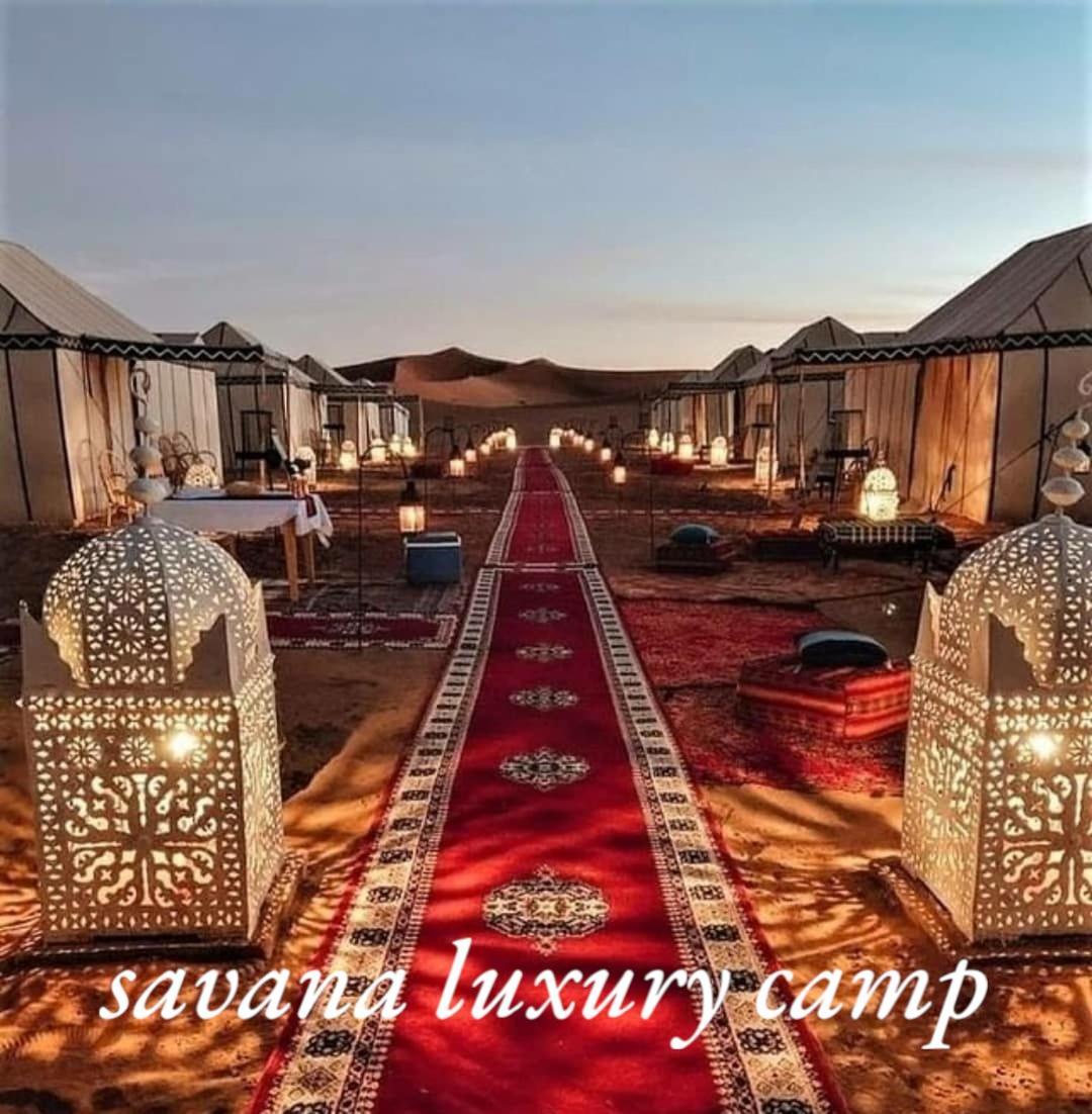 Savanna Dunes Luxury Camp Merzouga Ngoại thất bức ảnh